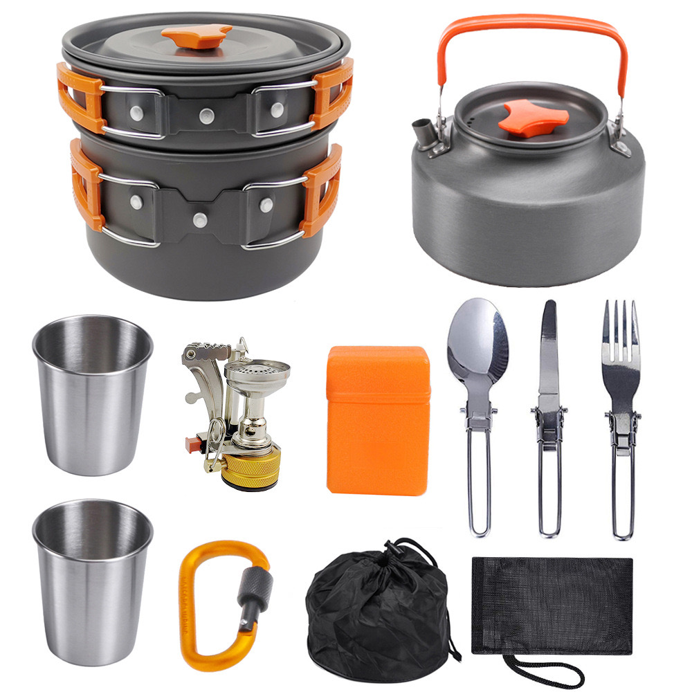 Camping Cooking Vegetables - Zestaw do gotowania na kempingu na