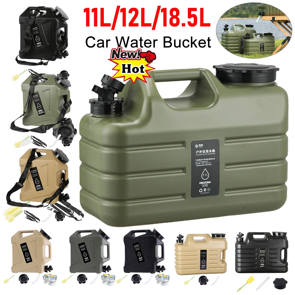 Camping Cooking And Drinking - 11/12/18.5L wiadro na wodę o dużej