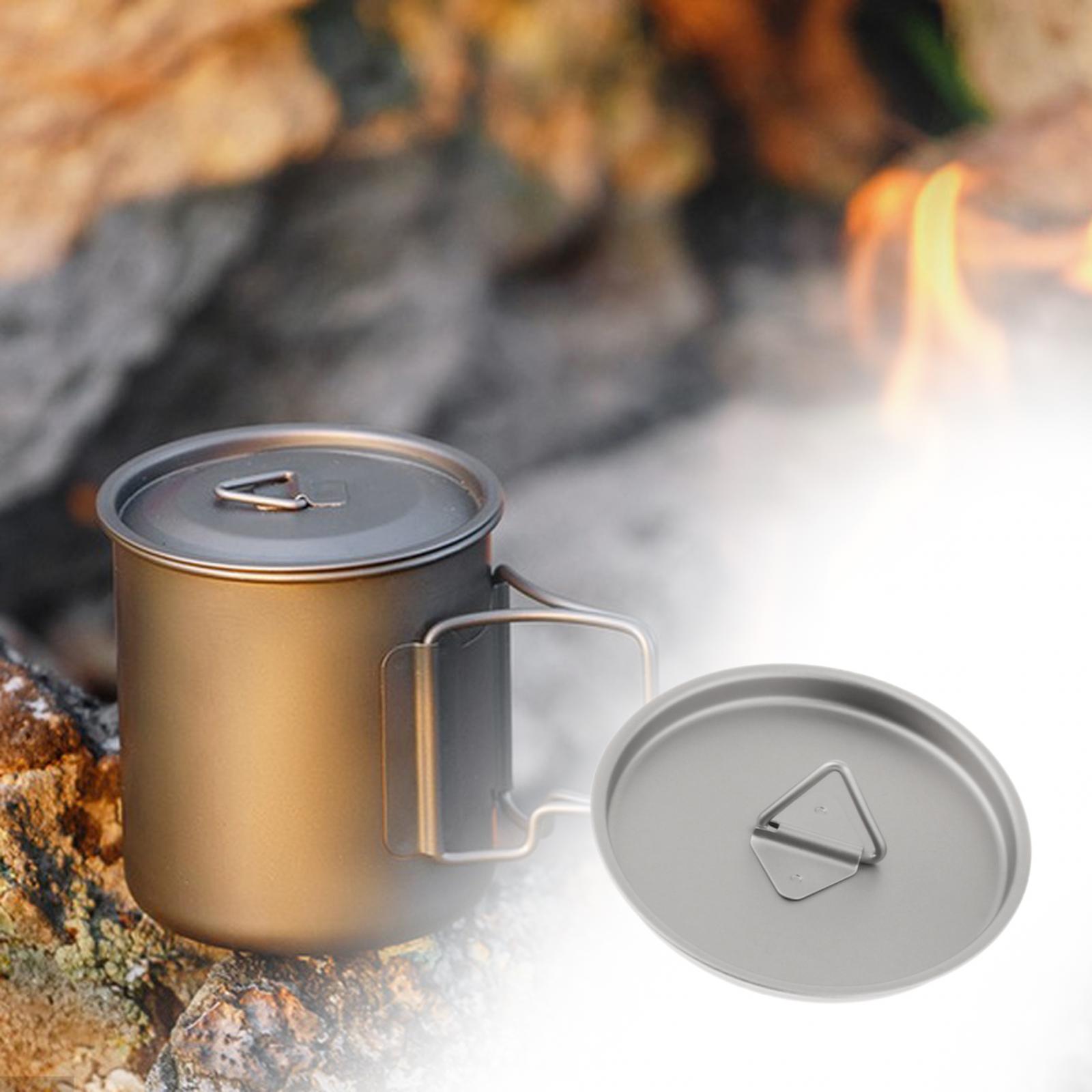 Tytanowa pokrywka do kubka na  – Camping Cooking And Drinking recenzja i cena