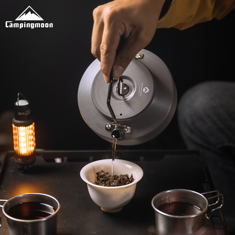 CAMPINGMOON Camping Teapot, Ou – Camping Cooking Set 2 Person recenzja i cena