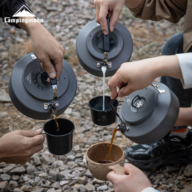CAMPINGMOON Camping Teapot, Ou – Camping Cooking Set 2 Person recenzja i cena