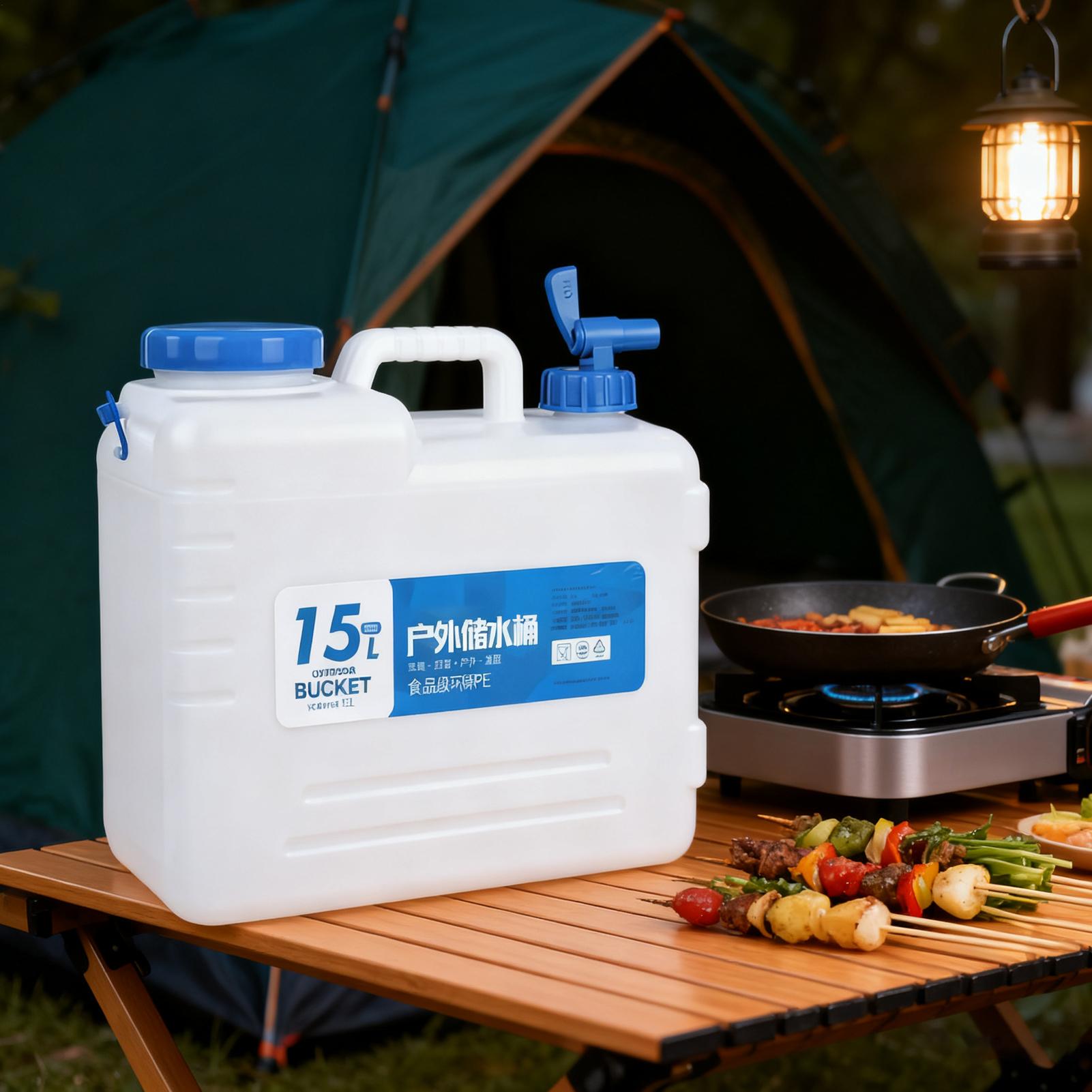 15L Wiadro na wodę pitną z kra – Camping Cooking And Drinking recenzja i cena