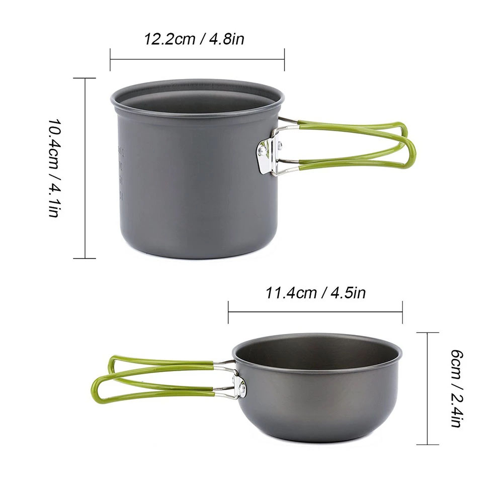 Zestaw naczyń kempingowych Ult – Camping Cooking Set 2 Person recenzja i cena