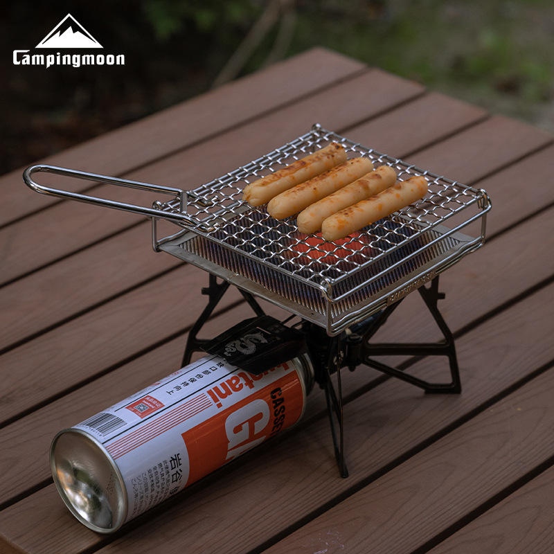 CAMPINGMOON Składana siatka do – Camping Cooking Equipment Gas recenzja i cena
