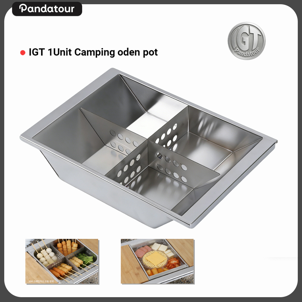 Pandatour Camping IGT Unit Ode – Camping Cooking Pot Large recenzja i cena