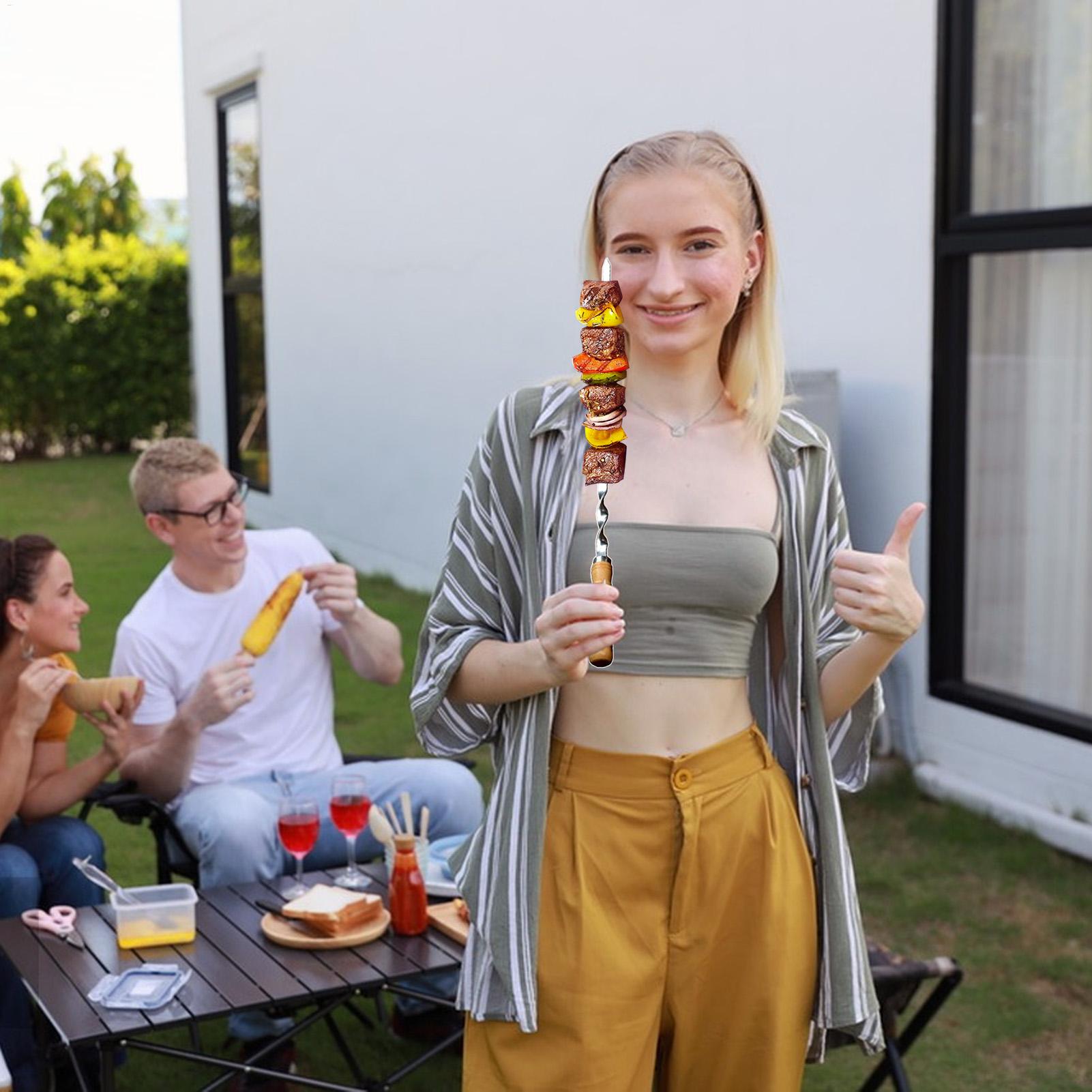 Metalowe szpikulce do grillowa – Camping Cooking Vegetables recenzja i cena