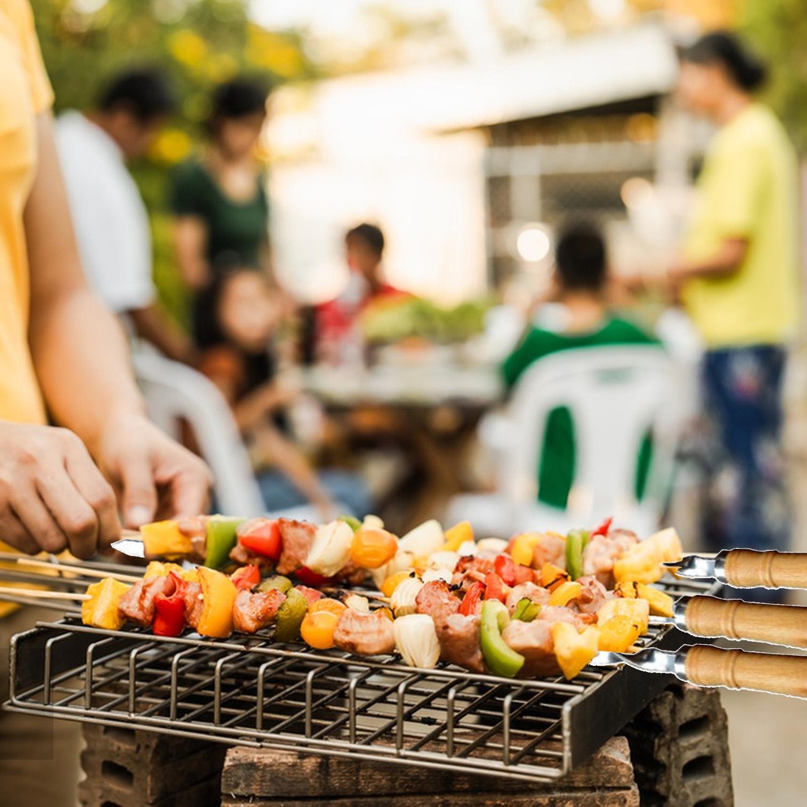 Metalowe szpikulce do grillowa – Camping Cooking Vegetables recenzja i cena