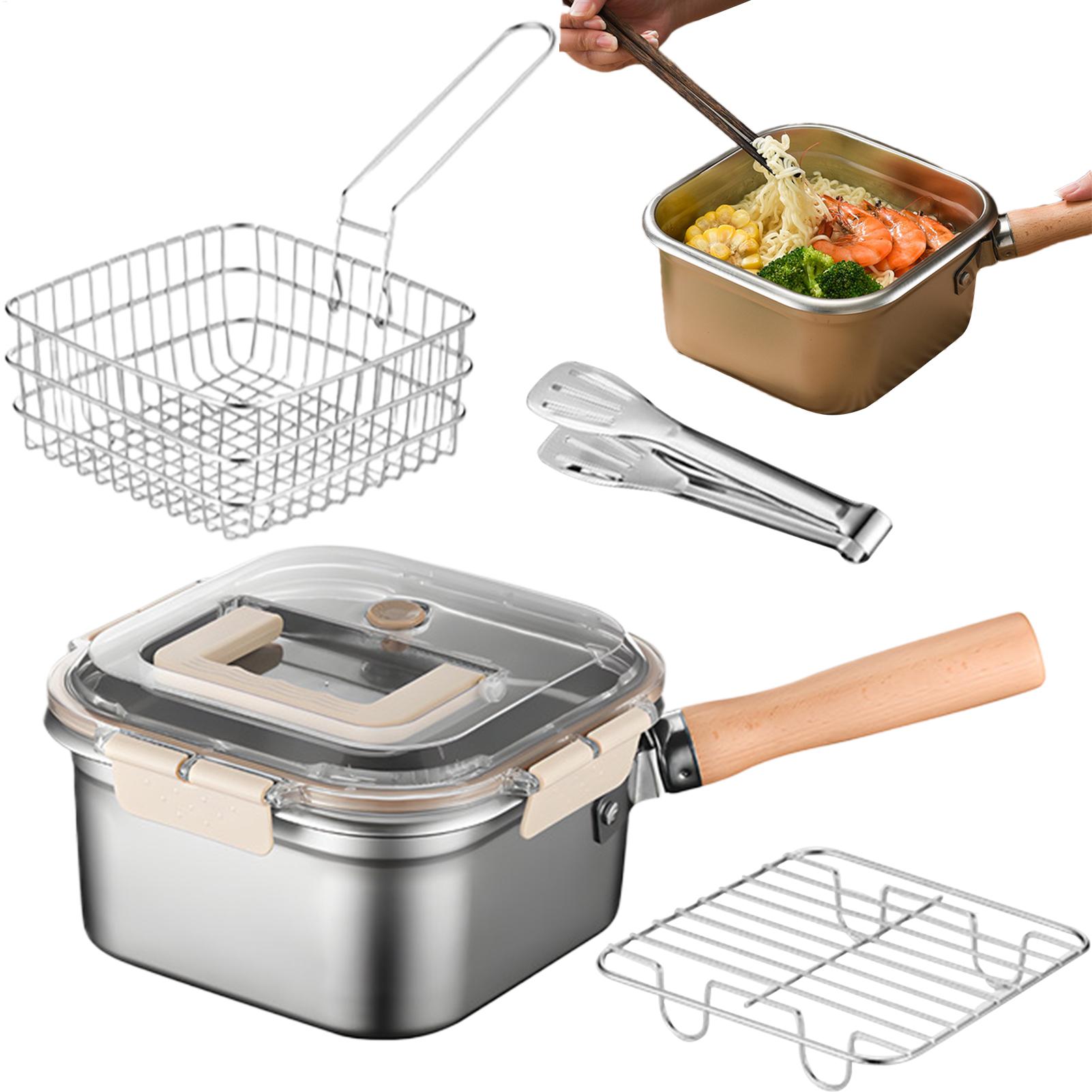 Zestaw do smażenia: kwadratowa – Camping Cooking Pot Large recenzja i cena