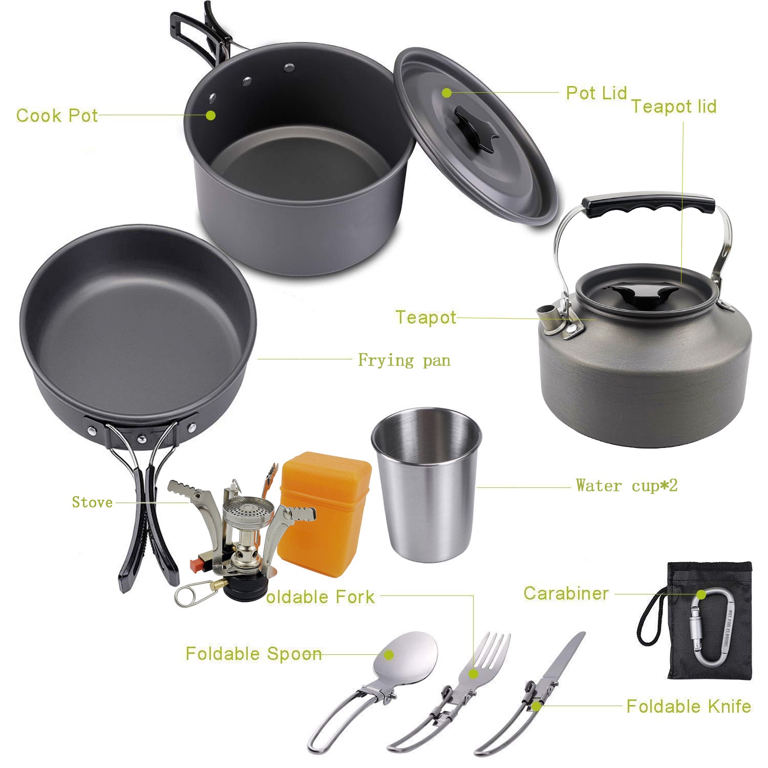 Zestaw do gotowania na kemping – Camping Cooking Vegetables recenzja i cena