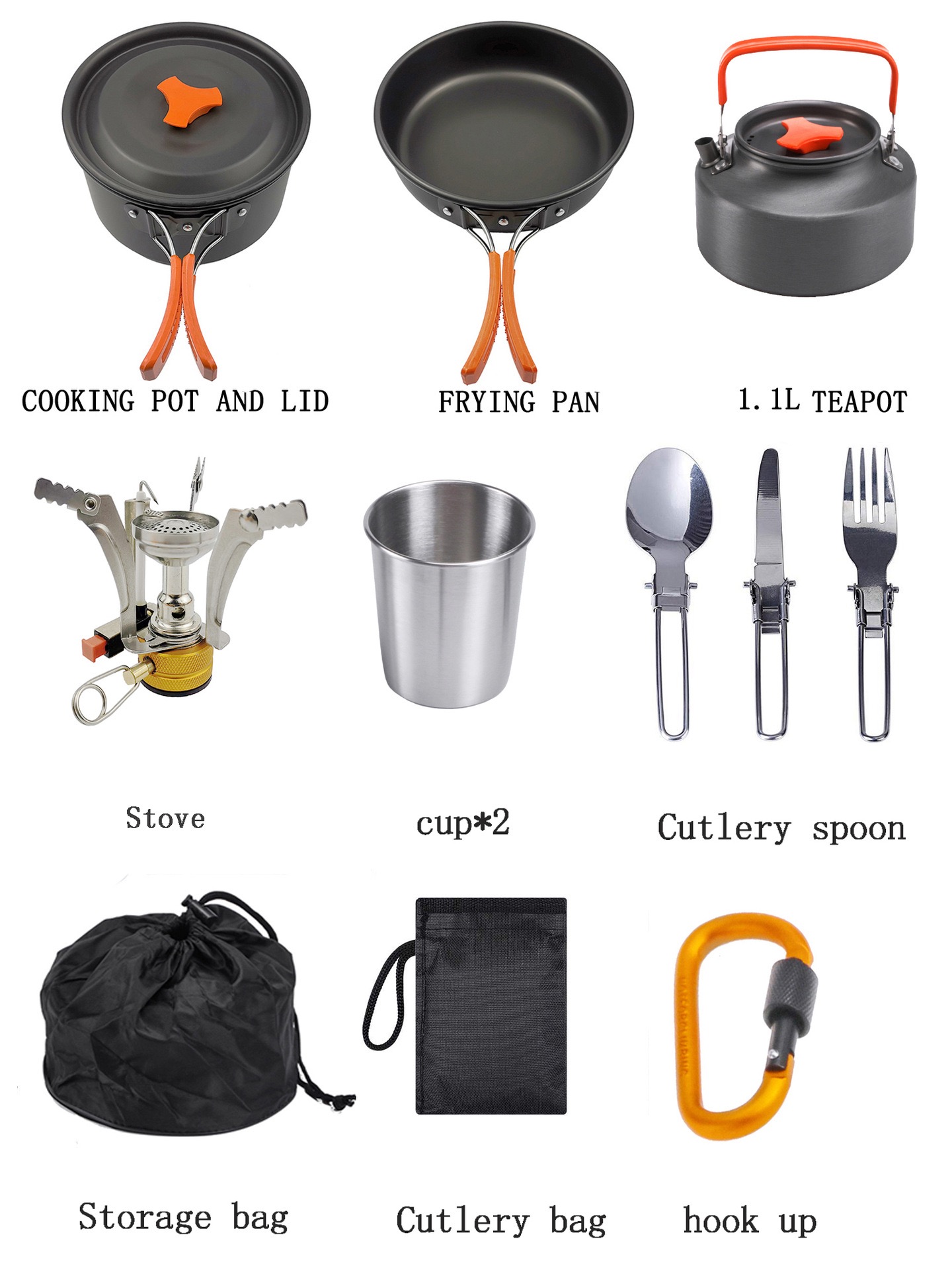 Zestaw do gotowania na kemping – Camping Cooking Vegetables recenzja i cena