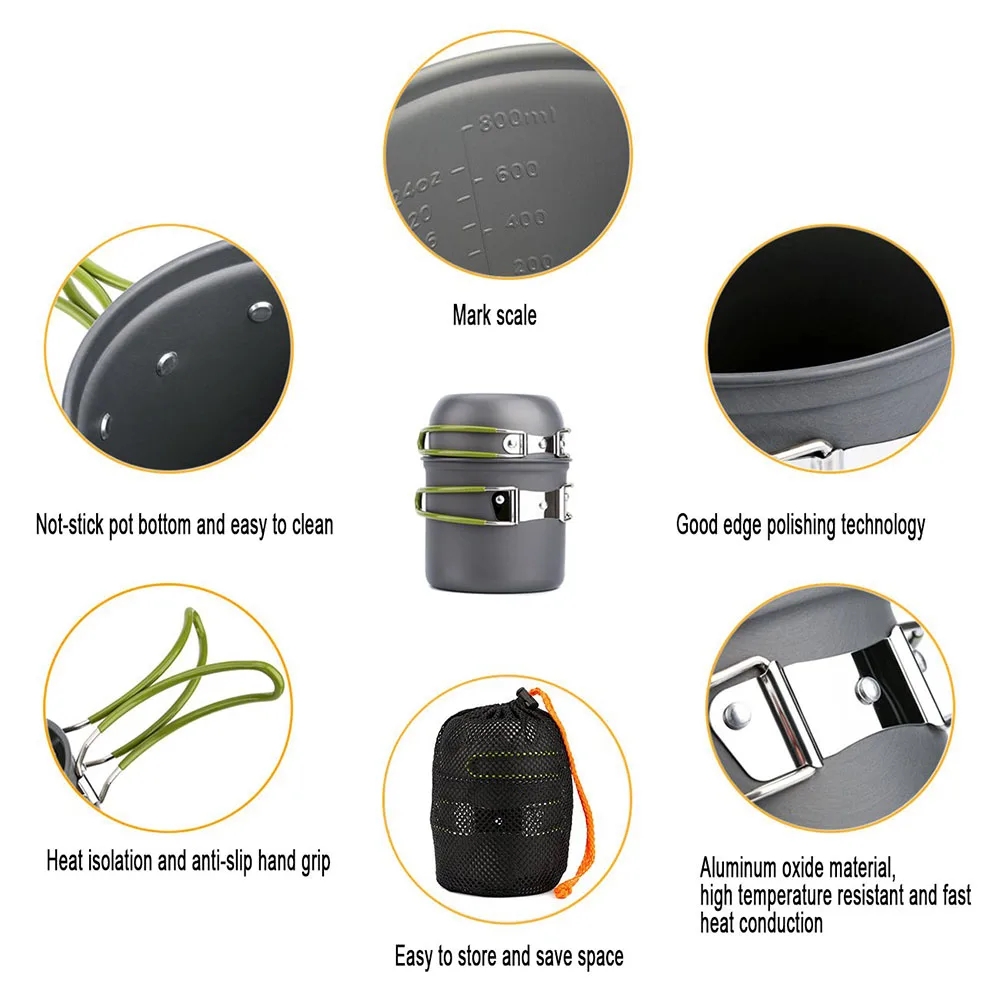 Zestaw naczyń kempingowych Ult – Camping Cooking Set 2 Person recenzja i cena