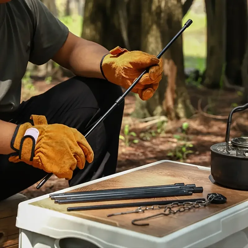 Duży trójnóg do ogniska na zew – Camping Cooking Pot Large recenzja i cena
