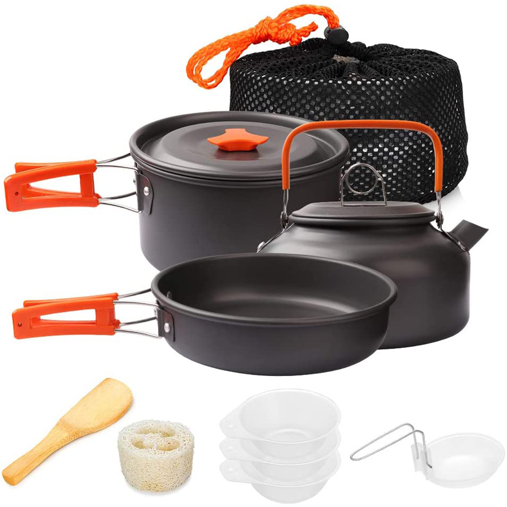 1 sztuk/1 zestaw zestaw naczyń – Camping Cooking Ware recenzja i cena