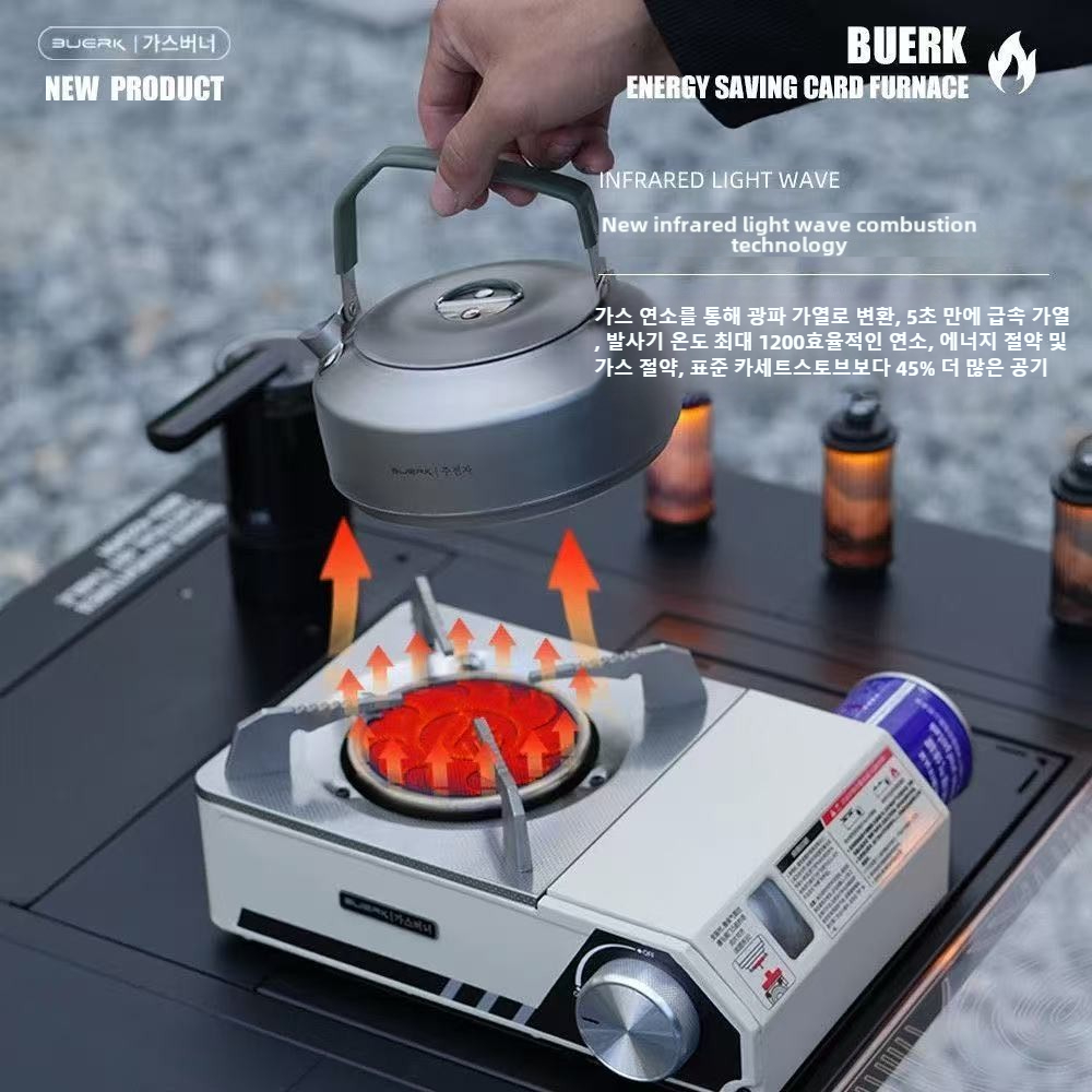 Kuchenka na gaz BUERK 4000W, p – Camping Cooking Windshield recenzja i cena