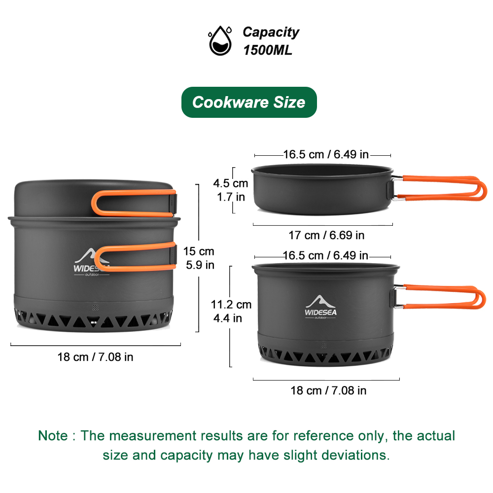Zestaw naczyń kempingowych, na – Camping Cooking Set 2 Person recenzja i cena