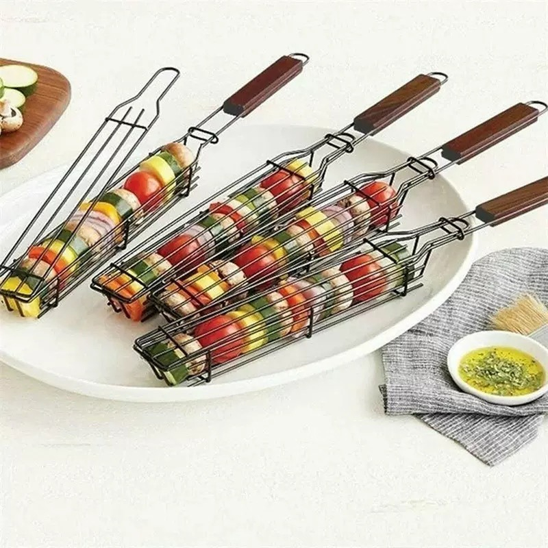 Przenośny kosz do grillowania  – Camping Cooking Vegetables recenzja i cena