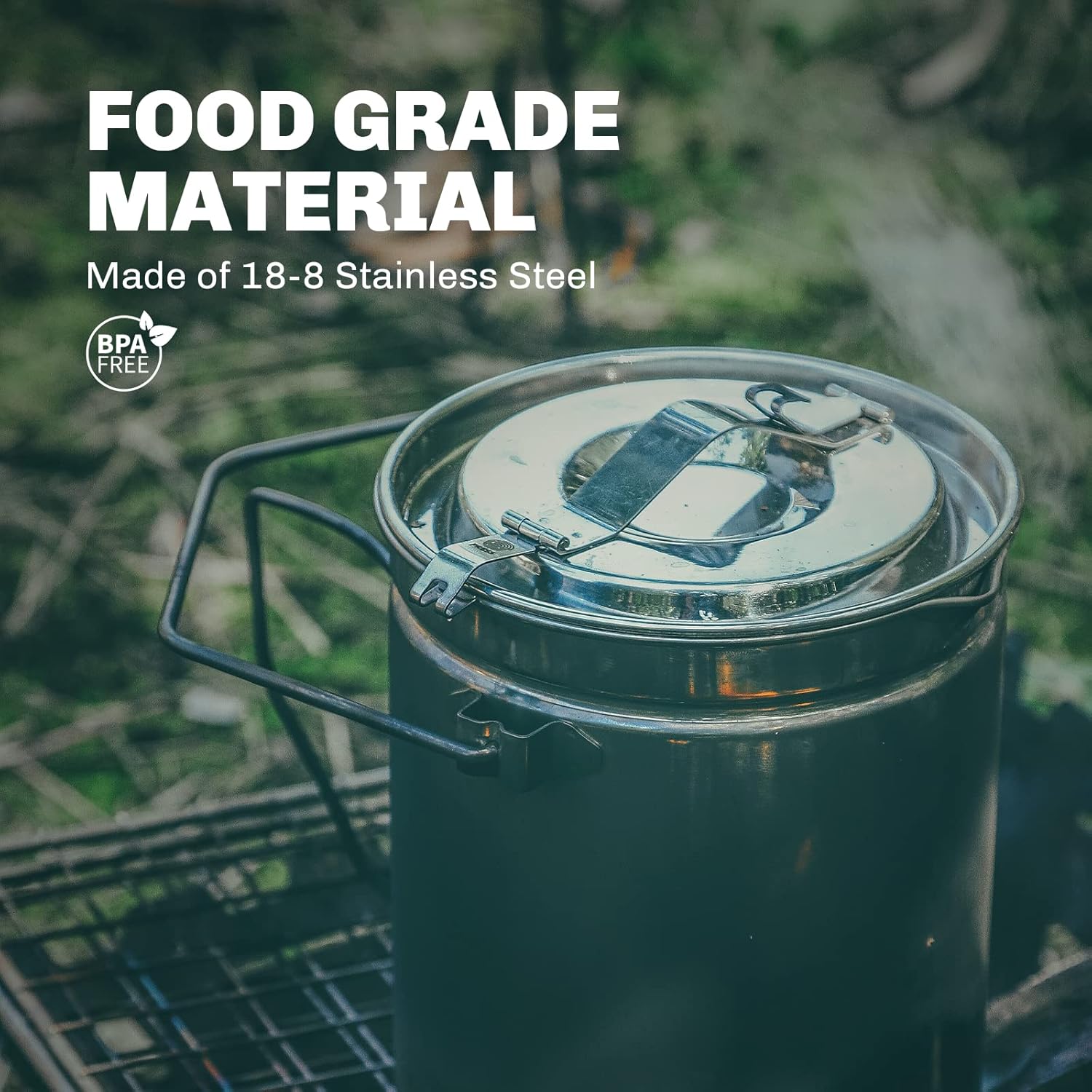 Ognisty garnek do gotowania na – Camping Cooking Ware recenzja i cena