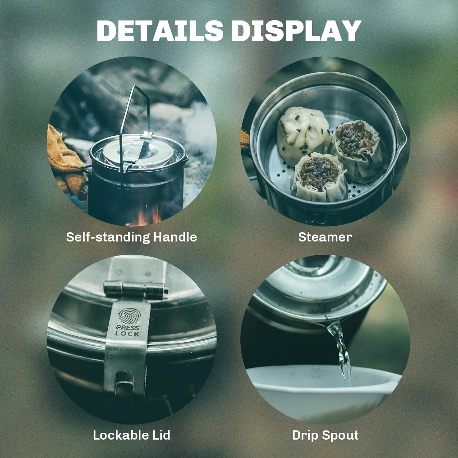 Ognisty garnek do gotowania na – Camping Cooking Ware recenzja i cena