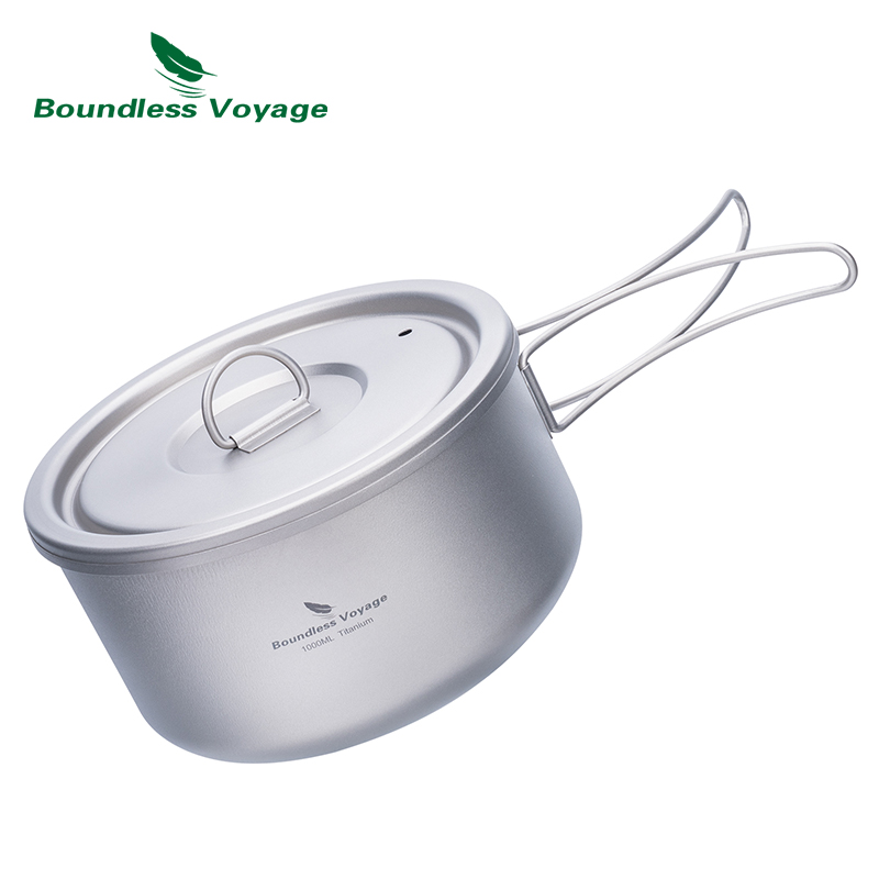 Boundless Voyage Tytanowy garn – Camping Cooking Ware recenzja i cena