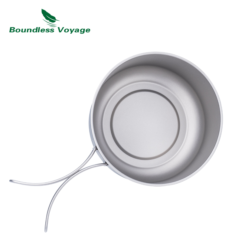Boundless Voyage Tytanowy garn – Camping Cooking Ware recenzja i cena
