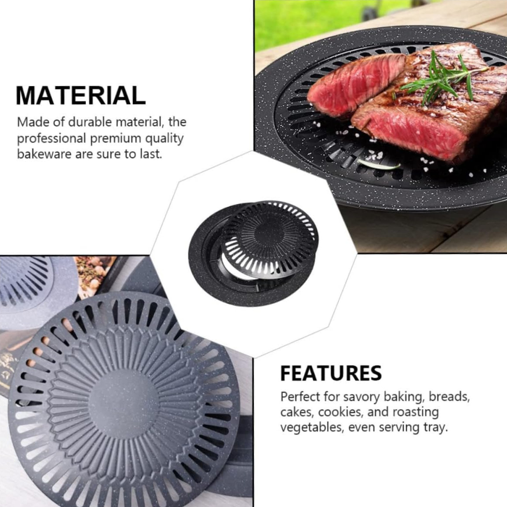 KOSUN Aluminiowa Patelnia Gril – Camping Cooking Vegetables recenzja i cena