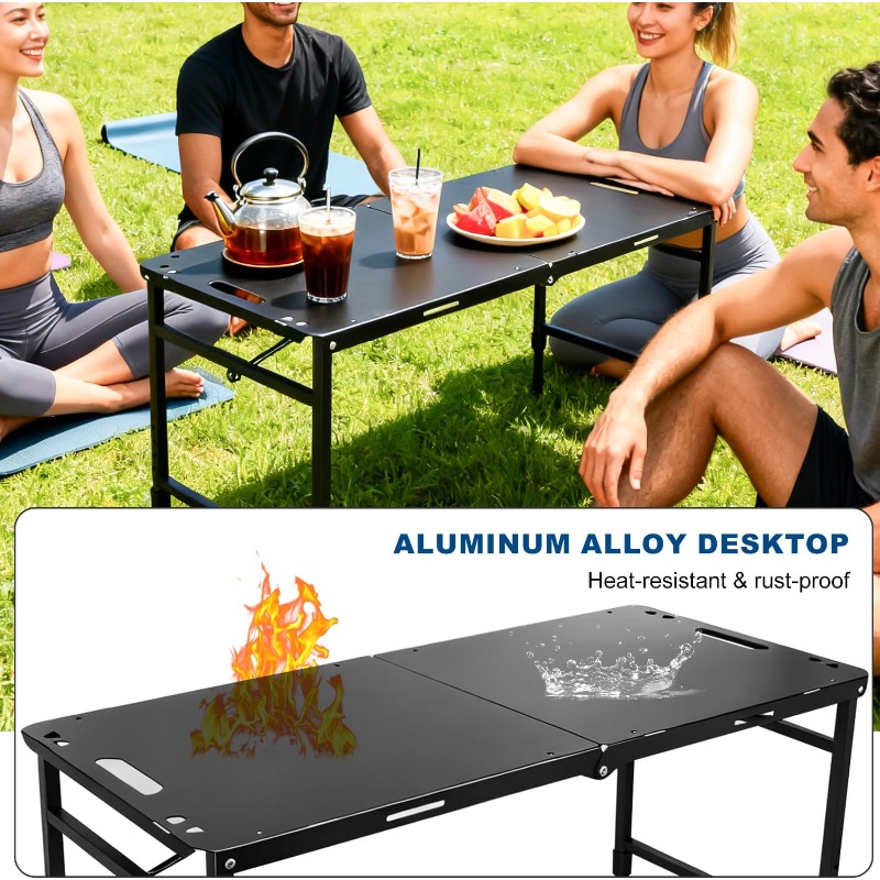 Stół Kempingowy Regulowany Skł – Camping Cooking Table recenzja i cena