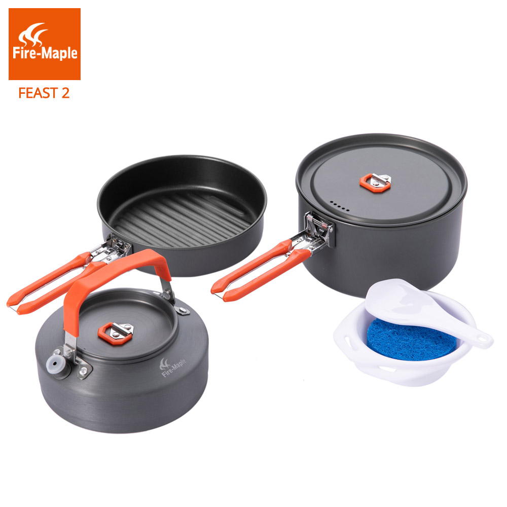 Zestaw garnków piknikowych Fir – Camping Cooking Set 2 Person recenzja i cena