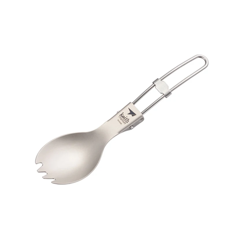 Keith tytanowa Spork składany  – Camping Cooking Ware recenzja i cena