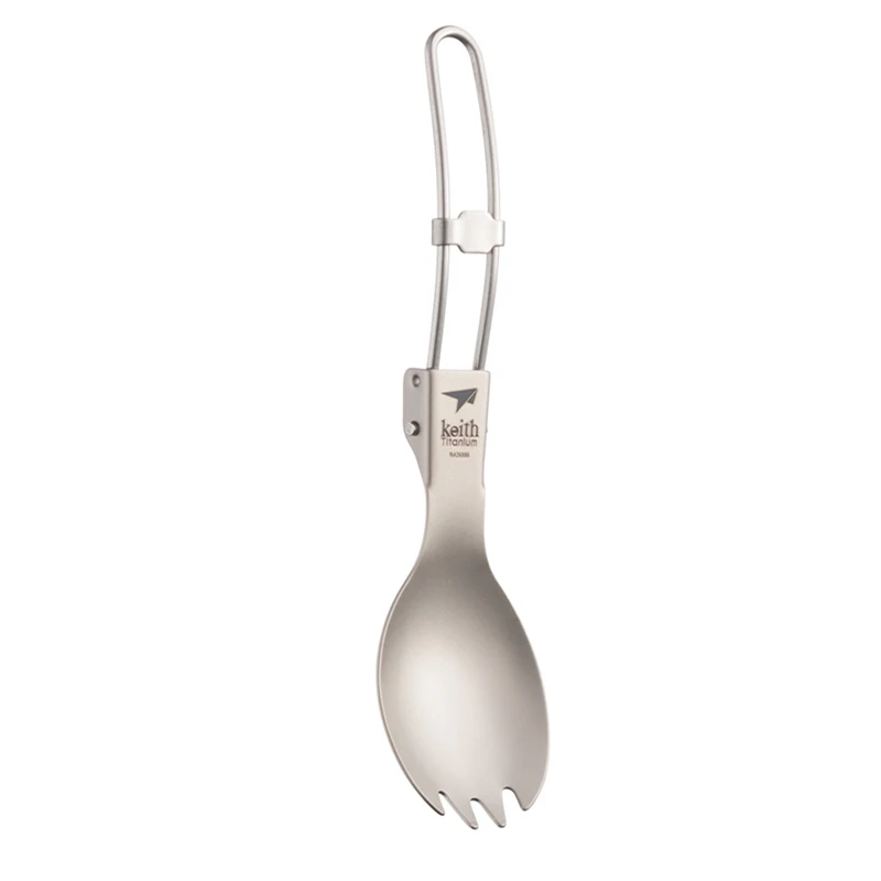 Keith tytanowa Spork składany  – Camping Cooking Ware recenzja i cena