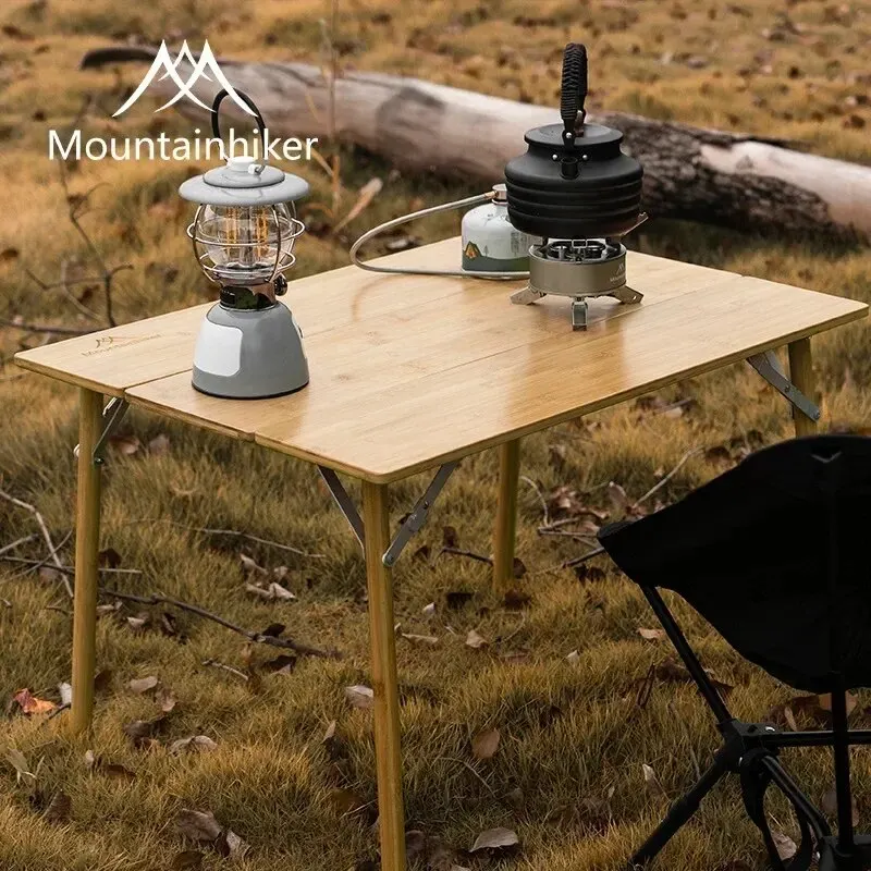 MOUNTAINHIKER 2/3 Bambusowy Sk – Camping Cooking Table recenzja i cena