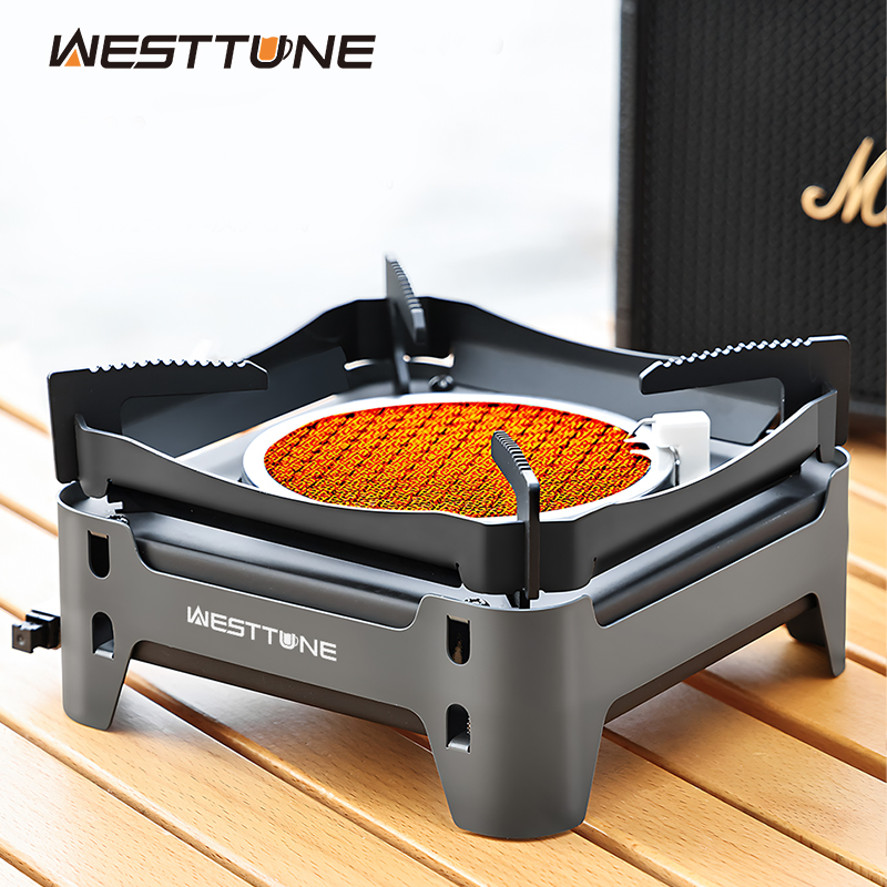 Kuchenka Gazowa WESTTUNE na Ze – Camping Cooking Windshield recenzja i cena